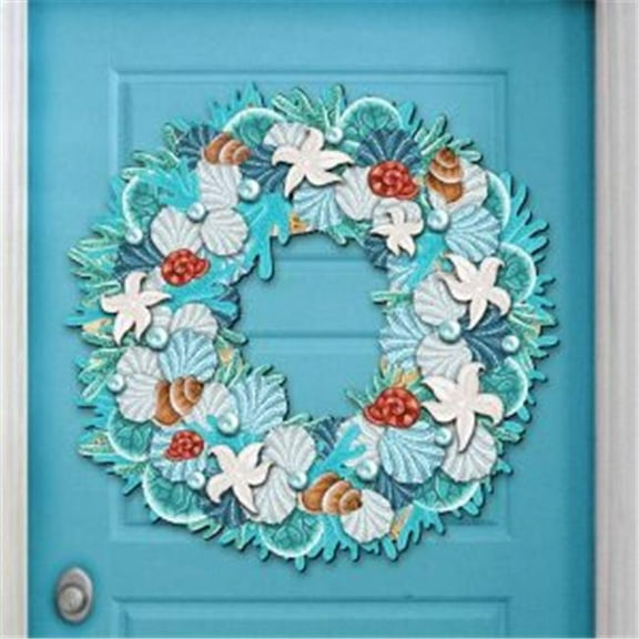 Coastal Wreath Door Hanger Wall Decor