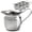 Silver-3OZ, variant on [6 Pack] 5 oz Creamer Pitcher - Stainless Steel Bell Creamers, Mini Cup Container for Serving Milk, Coffee Cream, Salad Dressing, Maple Syrup, Sugar, Espresso Machine for Restaurant, Cafes, Home use