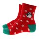 thumbnail image 1 of Calcetines de Navidad Soledad Tobillos Clásicos Divertido Medias de Adorno Rojo, 1 of 10