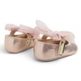 thumbnail image 5 of JINMGG Clearance Toddler Kids Baby Girls Boys Sequin Cute Bow FirstWalk Hook&Loop Casual Shoes, 5 of 5