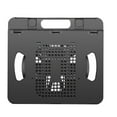 thumbnail image 1 of HEANUJJ Adjustable Black Laptop Bracket Foldable Stand with Heat Dissipation for Tablet and Computer, 1 of 8