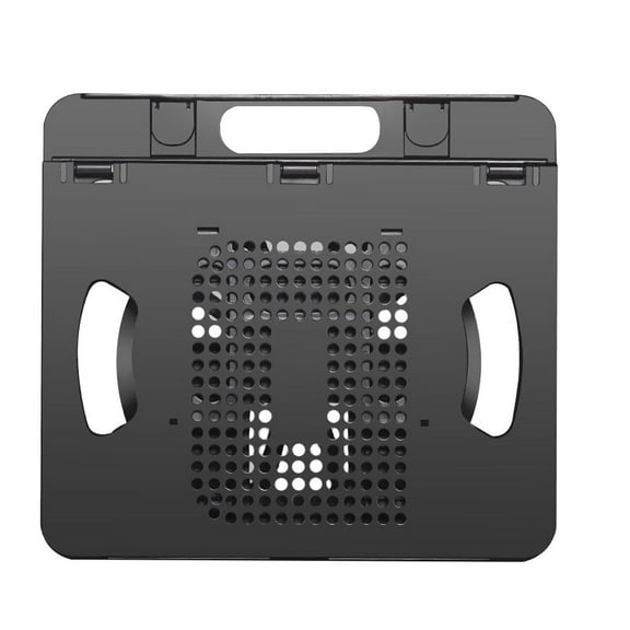 WORGEOUS Laptop Vertical Stand Computer Stand Adjustable Stand 22X22CM Black