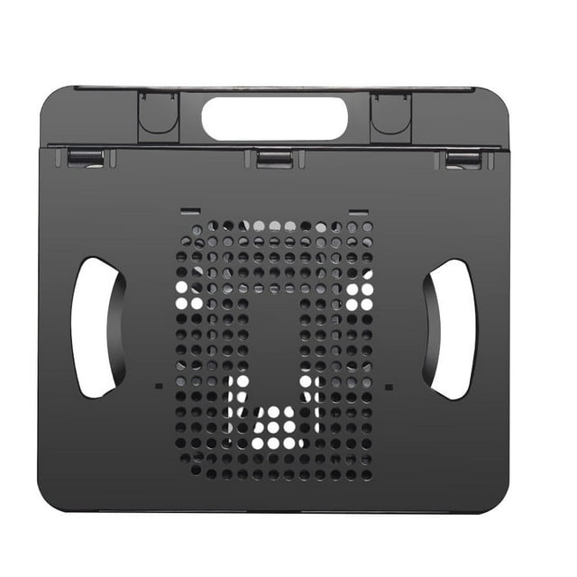 HEANUJJ Adjustable Black Laptop Bracket Foldable Stand with Heat Dissipation for Tablet and Computer
