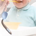 thumbnail image 4 of de pasta de arroz suave para niños pequeños, de entrenamiento de alimentación, función flexible Salvador Cuchara de pasta de arroz, 4 of 7