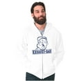 thumbnail image 4 of Funny Popeye Exhausted Dad Joke Men Big & Tall Zip Hoodie Brisco Brands 3X, 4 of 5