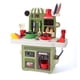thumbnail image 4 of Juego de cocina Zulema con luces realistas Estante de Postre Juguete verde, 4 of 8