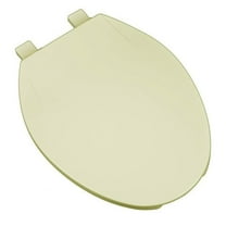 Plumbing Technologies  Deluxe Plastic Round Front Toilet Seat - Bone