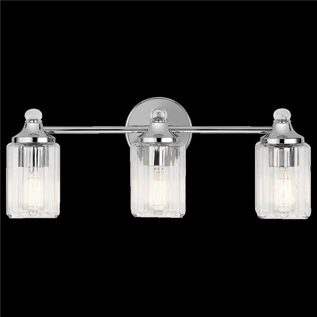 Kichler 45907CH 9.00 Po Bain de Collection Riviera 3 Light&44; Chrome