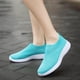 thumbnail image 2 of Mocasines casuales Cómodos tejidos voladores Zapatillas casuales Elásticos para uso diario JShteea El nuevo, 2 of 6