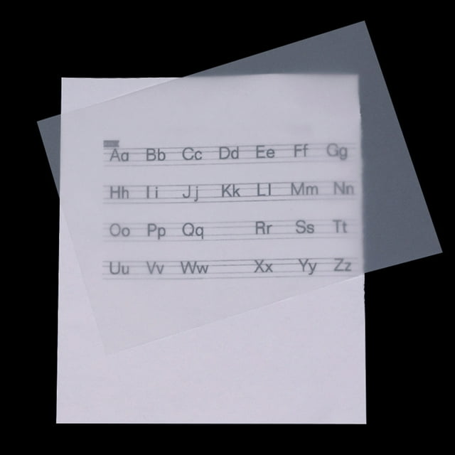 SHOWERORO 100 Pcs Papier Tracing pour Impression Papier Translucide Blanc pour Artistes