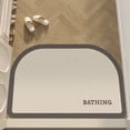 thumbnail image 5 of sruoe Bath Mat Rugs, Bath Mats for Bathroom Floor, Extra Absorbent Quick Dry Bathroom Mats, Washable Bath Rugs and Mats, Bath Carpet for Shower, Rubber, Beige, 5 of 5