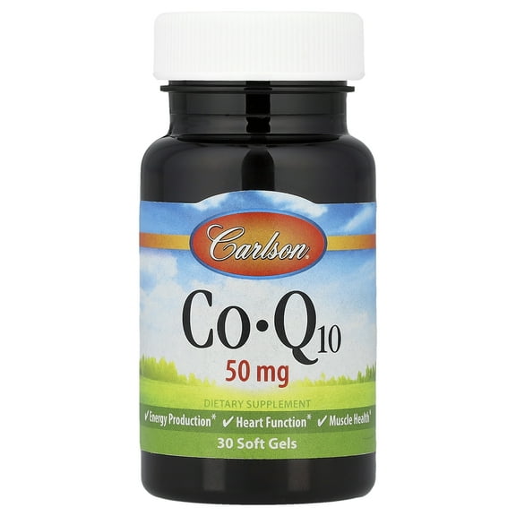 Carlson CoQ10, 30 Soft Gels