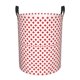 thumbnail image 1 of Balery Red Cross Cesta de ropa redonda con asas, impermeable, independiente, para ropa, juguetes, dormitorio y familia-Small, 1 of 6