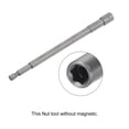 thumbnail image 5 of Uxcell 1/4" Quick-Change Hex Shank 1/4" Nut Driver Bit, No-magnetic 6" Length, SAE, 5 of 5