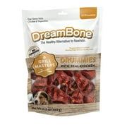 DreamBone Grill Masters Drummies With Real Chicken 10 Count, Rawhide-Free Chews For Dogs