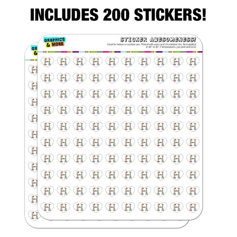 Ag Decal 50 Pack Clover Shape Stickers - 4H Agriculture Theme For ...