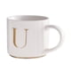 thumbnail image 2 of Taza para Café de Iniciales Oro de 500ml LuckyLy, Letra A dorado 500 ml, 2 of 8