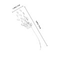 thumbnail image 2 of TEHAUX 50Ud Adornos Para Plantas Artificiales De Acrílico Con Y Resistente, 2 of 8