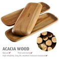 thumbnail image 4 of Hecef 3Pcs Charcuterie Board Platter Set, Acacia Wood Serving Tray Cheese Boards Dessert Table Display Set, 4 of 11