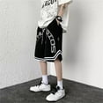 thumbnail image 3 of ADSSDQ Men's Basketball Shorts with Pockets Lightweight Quick Dry Shorts for Men Athletic Gym Black L, 3 of 3