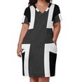 thumbnail image 2 of Black Jack-vestido holgado con bolsillos para mujer traje de festival para niña, 2 of 6