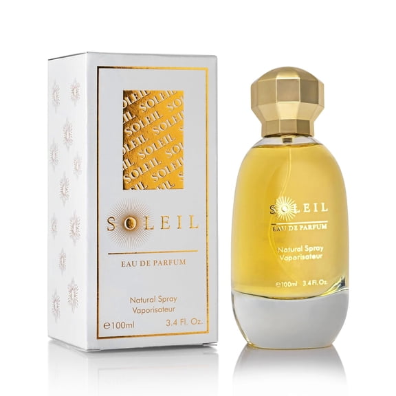Soleil Eau De Parfum for Women, Gourmand Floral Scent with Pistachio & Vanilla, Long-Lasting, 100ml