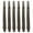 Black, variant on 6Pcs Professional Dart Shaft Set - 45mm Durable Nylon O-Ring Dart Shafts Stems, Colorful Transparent, No Drilling Required, Amazon Fulfillment