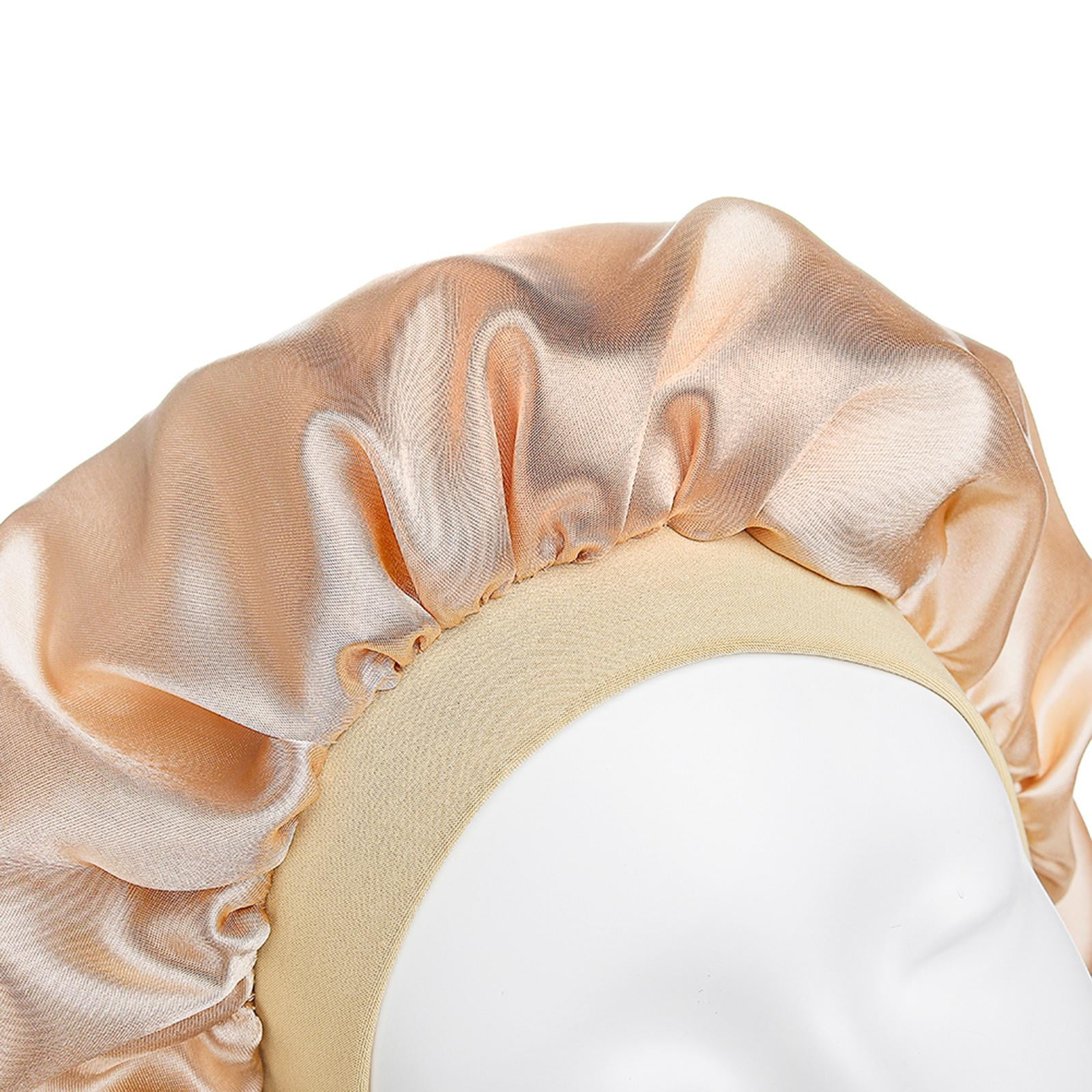 Bothyi 5xLong Satin Bonnet Sleep Caps Comfortable Silky for Long Curly Hair