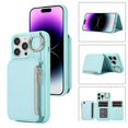 thumbnail image 1 of Crossbody Wallet Case for iPhone 15 Pro Max/15 Ultra, RFID Blocking Leather Purse Case with Card Holder, Protective Handbag Flip Cover with Zipper, 1 of 5