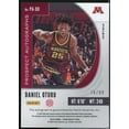 thumbnail image 2 of Daniel Oturu Rookie 2020-21 Panini Prizm Draft Prospect Auto Purple Ice #33, 2 of 2