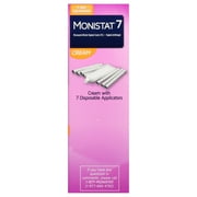 Monistat 7 Day Womens Yeast Infection Treatment, 7 Disposable Miconazole Cream Applicator