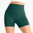 thumbnail image 5 of Women's High Waisted Seamless Biker Shorts Butt Lift Stretchy Workout Shorts, 5 of 6