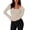 Beige, variant on Ladies Tops and Blouses Long Sleeved Lace Edged Square Neck Petite Tops for Women,Dark Blue,L