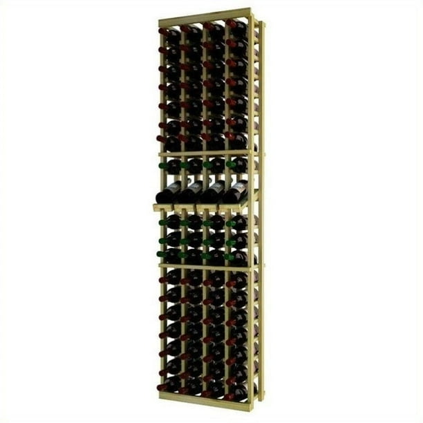 Wine Cellar Innovations Traditional Series 72" 4Column Pine Wine Rack