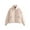 Beige, variant on Herrnalise Womens Zip Up Hoodies Long Sleeve Fall Oversized Sweatshirts Fleece Y2K Jacket with Pockets Beige,L