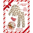 thumbnail image 2 of PJ's & Presents Girls' Christmas Pajamas - 2-Piece Flannel Christmas Pajama with Matching Socks (4-16), 2 of 7