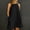 Black, variant on Wedding Guest Dresses for Women,Clearance Women's Summer Solid Color Style Fresh Solid Color Embroidered Lace Tank Top Round Neck Dress