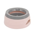 thumbnail image 2 of 25oz Slow Drink Dog Water Bowl & Eat Bowl, No Spill Water Bowl for Dogs Cats, Non-Splash No Mess Puppy Kitten Water Feeder, Carried Portable Base for Vehicle Car,Travel,Home Pink, 2 of 6
