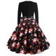 thumbnail image 1 of Disfraz de Halloween para mujer, accesorios de cosplay, vestido de calabaza elegante para niña, vestidos de princesa de manga larga, vestido de fiesta para festival, bata vintage, 1 of 2