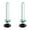 3mm-Transparent color, variant on Glass Ear Stretching Set Plugs Gauges with O Rings Single Expander Jewelry for Body Piercing Women and Men
