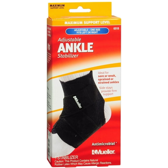 6 Pack - Mueller Sport Care Adjustable Ankle Stabilizer One Size [6518] 1 Each