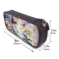 thumbnail image 3 of Wings Of Fire Pencil Case Leather Holder Office Buggy Pouch Zipper Pen Stationery Bags, 3 of 6