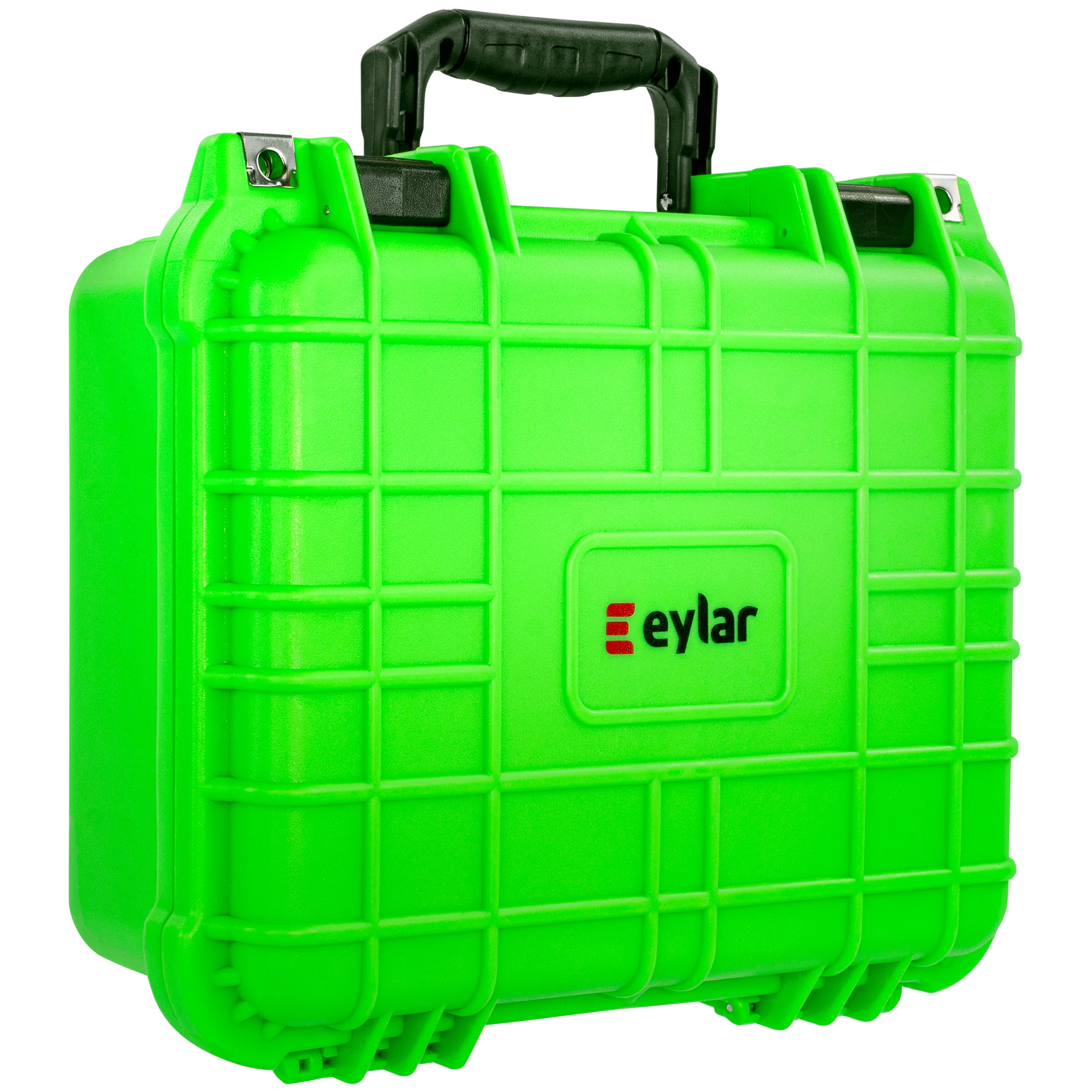 Eylar Gear and Camera Hard Case Waterproof with Foam 13.37 inch Neon
