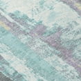 thumbnail image 2 of Dalyn Rugs Machine Washable Indoor/Outdoor Chantille Teal 8' x 10' Rug, 2 of 9