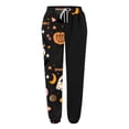 thumbnail image 4 of WILLBEST Pantalones Casuales para Mujer, Cómodos Pantalones Deportivos con Estampado de Halloween, Cintura Elástica Suave, para Uso Diario, Versátiles para Otoño E Invierno. Chica, 4 of 4