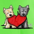 thumbnail image 3 of CafePress - Cairn Terrier Heartfelt Duo Light T Shirt - Light T-Shirt - CP, 3 of 4