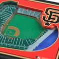 thumbnail image 2 of IDNA San Francisco Giants Orange 3D StadiumViews Coasters, 2 of 2