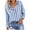 Blue, variant on ZyeKqe Blouses for Women Striped Button down Shirts Lapel Collared Long Sleeve Casual Tops Fashion Vacation Work Clothes
