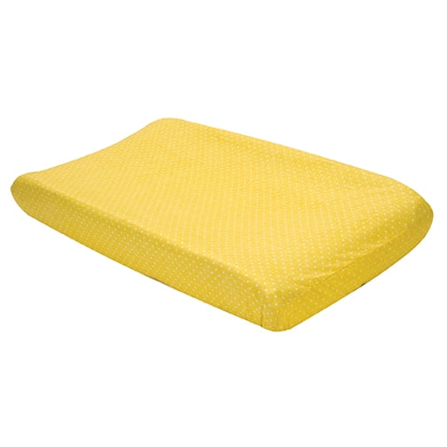 yellow changing pad cover