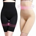 thumbnail image 2 of High Waist Trainer Shapewear Women Tummy Control Panties Butt Lifter Modeling Strap Shorts Slim Thigh Body Shaper Underwear Brown, 2 of 5